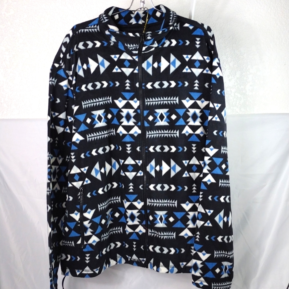 Men's Full Zip Fleece Jacket NWT